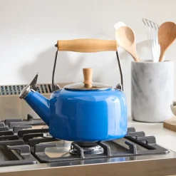 West Elm Chantal Sven Kettle with Wood Handle