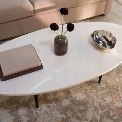 West Elm Charleston Marble Coffee Table (59")