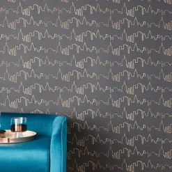 West Elm Chasing Paper City Skyline Wallpaper