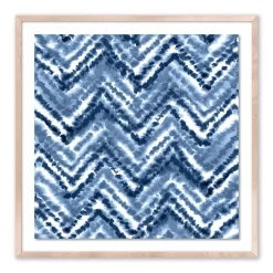 West Elm Chevron Stripe Framed Wall Art