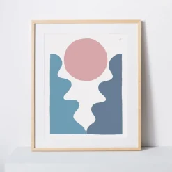 West Elm Christopher David Ryan Print - Sunset