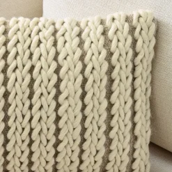 West Elm Chunky Cable Lumbar