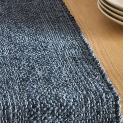 West Elm Chunky Textured Woven Table Runner