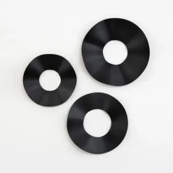 West Elm Circle & Line Ripple Wall Hanging