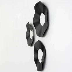 West Elm Circle & Line Ripple Wall Hanging