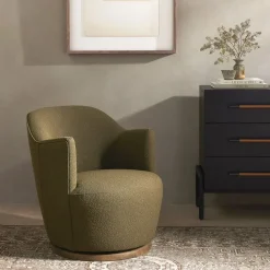 West Elm Citrino Petite Swivel Chair