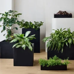 West Elm Cityscape Indoor/Outdoor Planters w/ Liners