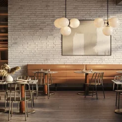 West Elm Claire Restaurant Dining Table - Quartz - Rectangle