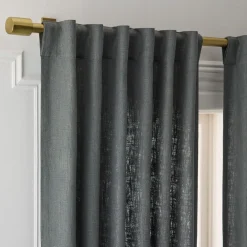 West Elm Classic Slub Linen Curtain
