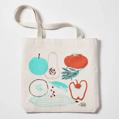 West Elm Claudia Pearson Culinary Tote Bags