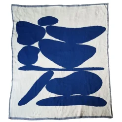 West Elm Claudia Pearson Ebb & Flow Cotton Blanket