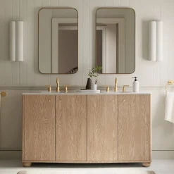 West Elm Clementine Double Bathroom Vanity (60")