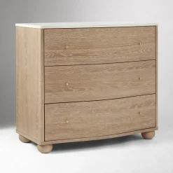 West Elm Clementine Marble 3-Drawer Dresser (36")