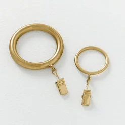 West Elm Clip Curtain Rings (Set Of 7)