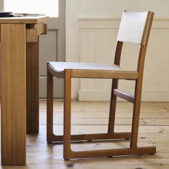 West Elm Clyde Leather Dining Chair