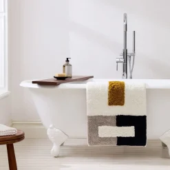 West Elm Colorblock Bath Mat