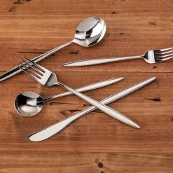 West Elm Constantin Mirrored Stainless Steel Flatware Sets