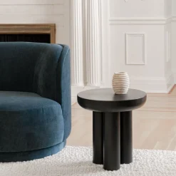 West Elm Contemporary Concrete Side Table (20")