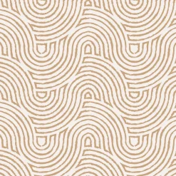 West Elm Continuous Swirls Wallpaper