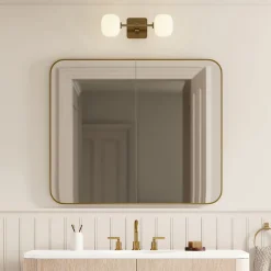 West Elm Contour 2-Light Sconce (5")
