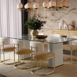 West Elm Cordelia Leather Dining Chair
