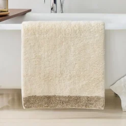 West Elm Cotton Linen Bath Mat