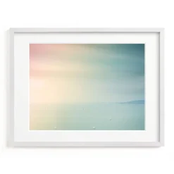 West Elm Cotton Rainbow Framed Wall Art by Minted for