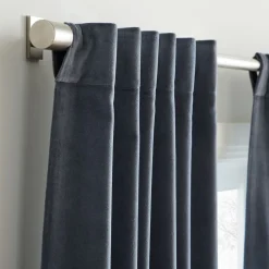 West Elm Cotton Velvet Blackout Curtain