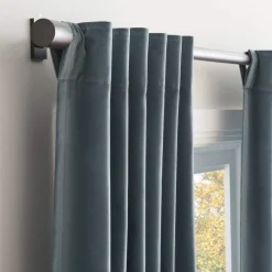 West Elm Cotton Velvet Blackout Curtain