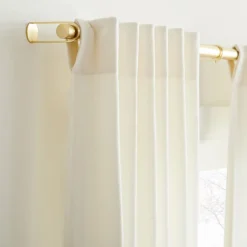 West Elm Cotton Velvet Curtain