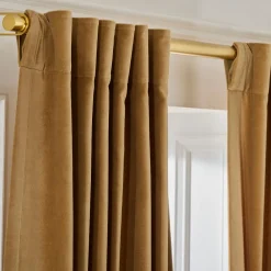 West Elm Cotton Velvet Curtain