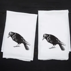 West Elm Counter Couture Crow Flour Sack Towels (Set of 2)