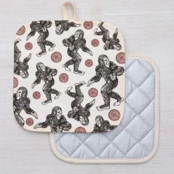 West Elm Counter Couture Sasquatch Oven Mitt & Pot Holder