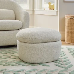 Kids West Elm Cozy Swivel Glider Ottoman
