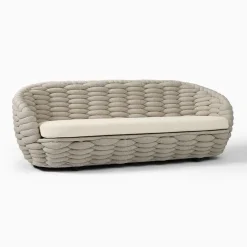 West Elm Cozy Upholstered Outdoor Sofa (89")