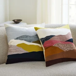 West Elm Crewel Landscape