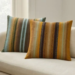 West Elm Crewel Ombre Stripe