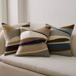 West Elm Crewel Rising Tide