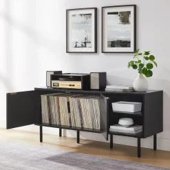 West Elm Crosley Brody Record Storage Sideboard (54")