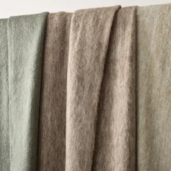 West Elm Cross Dye Faux Mohair Throw