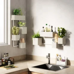 West Elm Cubiko Wall Planter