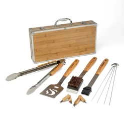 West Elm Cuisinart 13-Piece Grill Tool Set - Bamboo