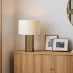 West Elm Culver Metal Table Lamp (–)