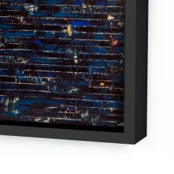 West Elm Currents Floating Canvas Wall Art