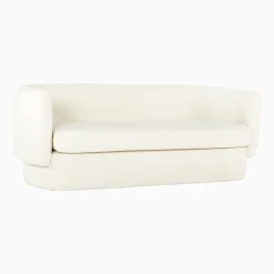 West Elm Curved Modern Sofa (83.75")