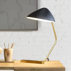 West Elm Curvilinear Mid-Century Table Lamp (20")