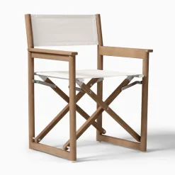 West Elm Cusco Outdoor Textilene® Folding Director's Chairs