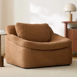 West Elm Danver Leather Chair