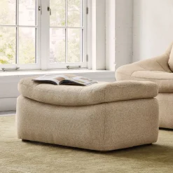 West Elm Danver Ottoman