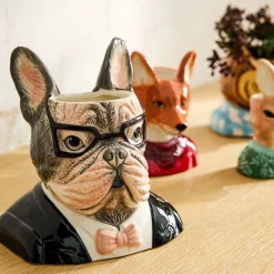 West Elm Dapper Animal Planters
